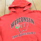 Vintage 1994 Nutmeg Mills Rose Bowl University Of Wisconsin Collegiate Hoodie Sweatshirt Men's M