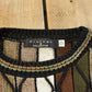 Vintage 1990s Prot��g�� 3D Cable Knit Crewneck Sweater Men's 3XL Tall