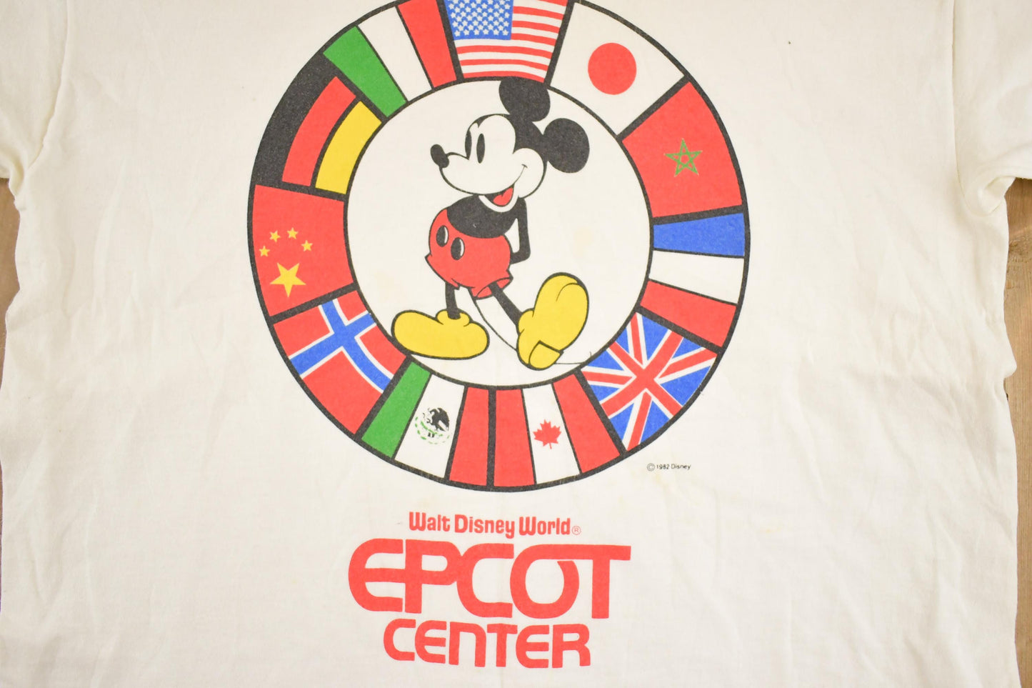 Vintage 1982 Walt Disney World Epcot Centre T-Shirt Men's M