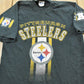 Vintage Pro Player 1990s Pittsburgh Steelers NFL Logo Athletic T-Shirt Mens 2XL