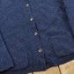 Vintage 1990s Lands End Knit Cardigan Sweater Womens L