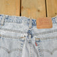 Vintage 1990s Levi's 550 Relaxed Tapered Denim Jeans Women's 27 x 28