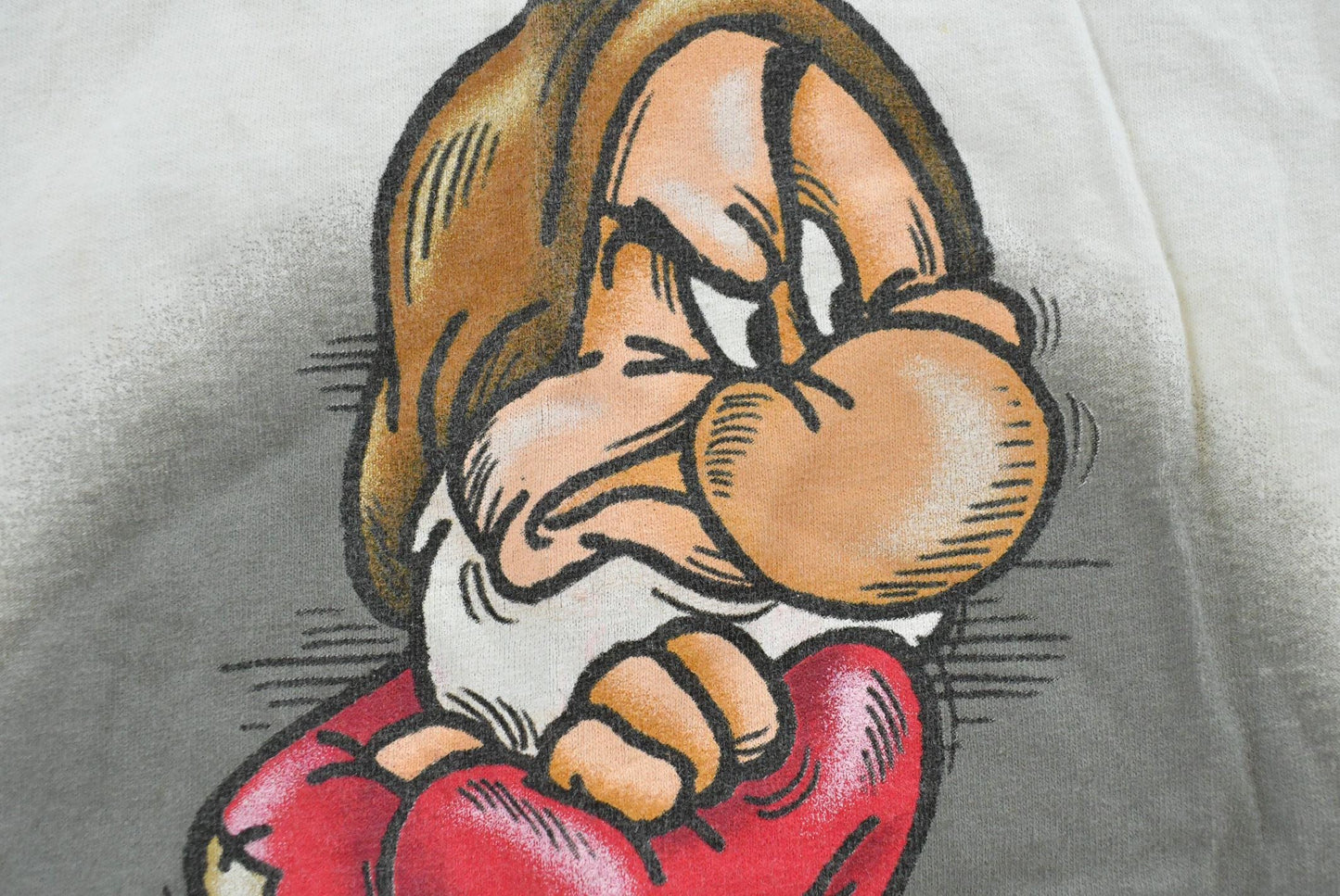 Vintage 1990s Walt Disney World Snow White Seven Dwarves Grumpy Tank Top Men's Medium