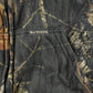 Vintage 1990s Wolf Mountain Tree Camo Full Zip Hoodie Men's 5XL