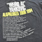 Vintage 1994 Alapalooza Tour Concert Band T-shirt Mens S