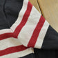 Vintage 1990s Tommy Hilfiger Striped Quarter Zip Knit Sweater Men's L