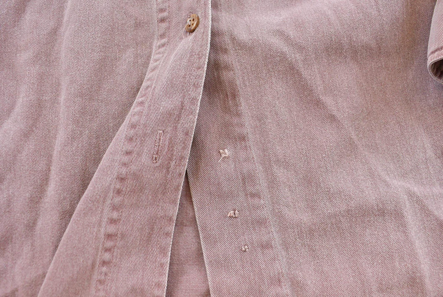 Vintage 1990s Reverse Button Up Shirt Women's 2XL