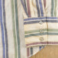Vintage 1990s Rustler Striped Button Up Flannel Shirt Men's 2XL