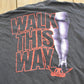 Vintage 1988 Aerosmith Walk This Way Tour Band T-Shirt Mens M
