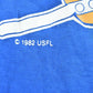 Vintage 1982 Logo 7 USFL Oakland Invaders Football T-Shirt Men M Men's Medium