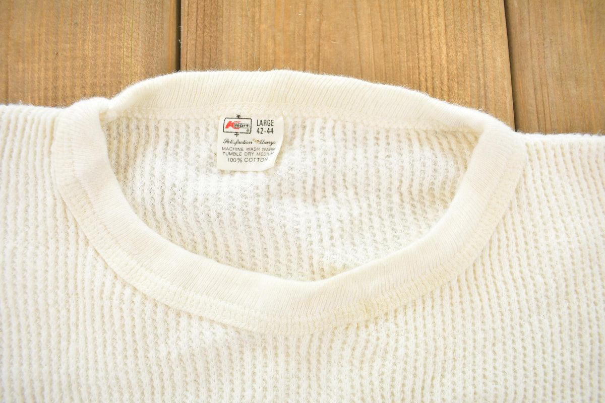 Vintage 1980s KMart Thermal Long Sleeve Undershirt Men's S