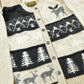 Vintage 1988 Eddie Bauer Wool Knit Animal Nature Cardigan Mens S