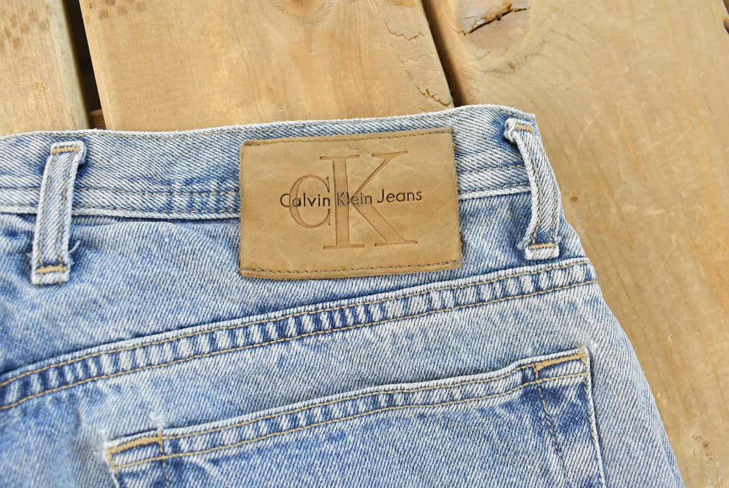 Vintage 1990s Calvin Klein Denim Jeans Men's 34 x 33