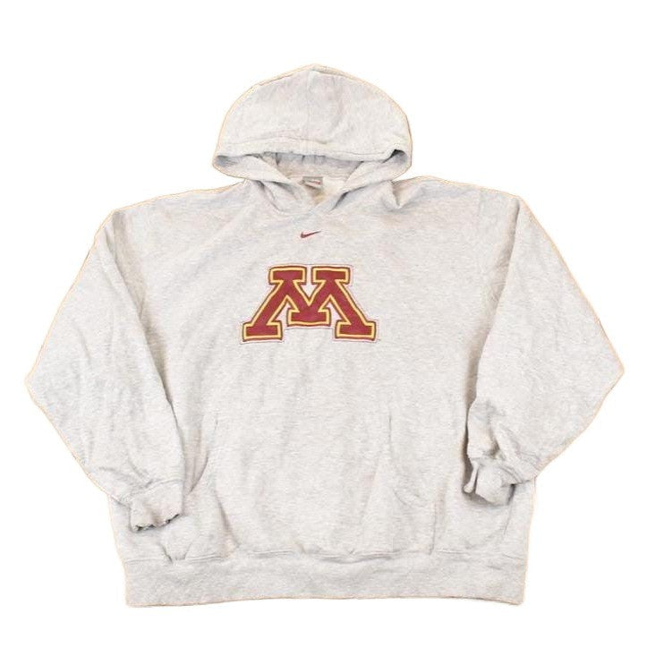 Vintage Y2K Nike Minnesota Centre Swoosh University Hoodie Sweater Men's XXL