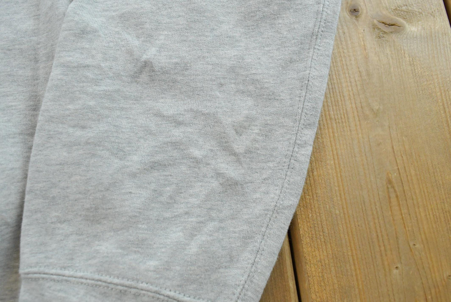 Vintage 1990s Polo Ralph Lauren Logo Reverse Weave Style Crewneck Sweatshirt Men's XL / 90s Streetwear / Basic Layering