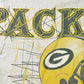 Vintage 1990s Green Bay Packers NFL Crewneck Embroidered Sweatshirt Men's XL
