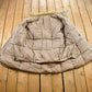 Vintage 1980s Full Length Fur Hooded Puffer Jacket