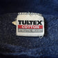 Vintage 1990s Tultex Blank Blue Turtleneck Sweatshirt Men's XL