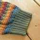 Vintage 1990s Old Glory Knit Cotton Striped Crewneck Sweater Men's XL