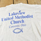 Vintage 1997 WWJD Methodist Church Christian Gospel T-Shirt Youth M
