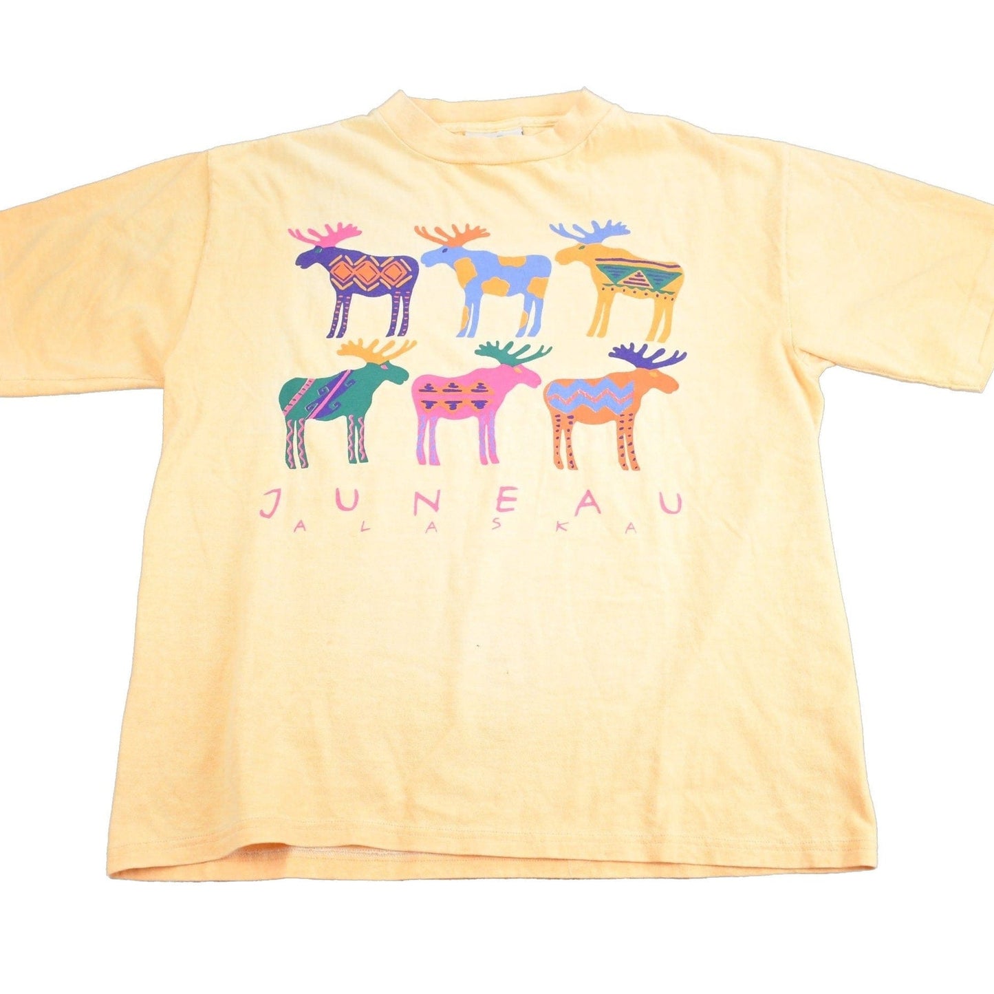 Vintage 1990s Juneau Alaska Souvenir T Shirt Men's Medium