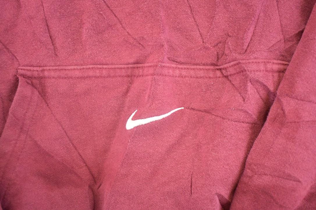 Vintage Y2K Wabasso Rabbits Middle Swoosh Nike Hoodie Sweatshirt Men's XL
