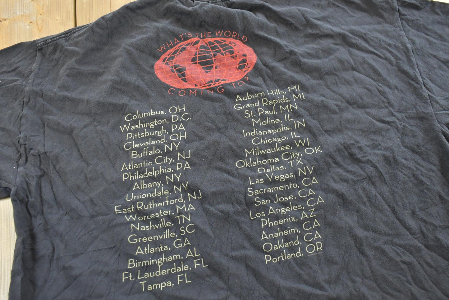 Vintage 2003 Fleetwood Mac World Tour Band T-Shirt Mens XL