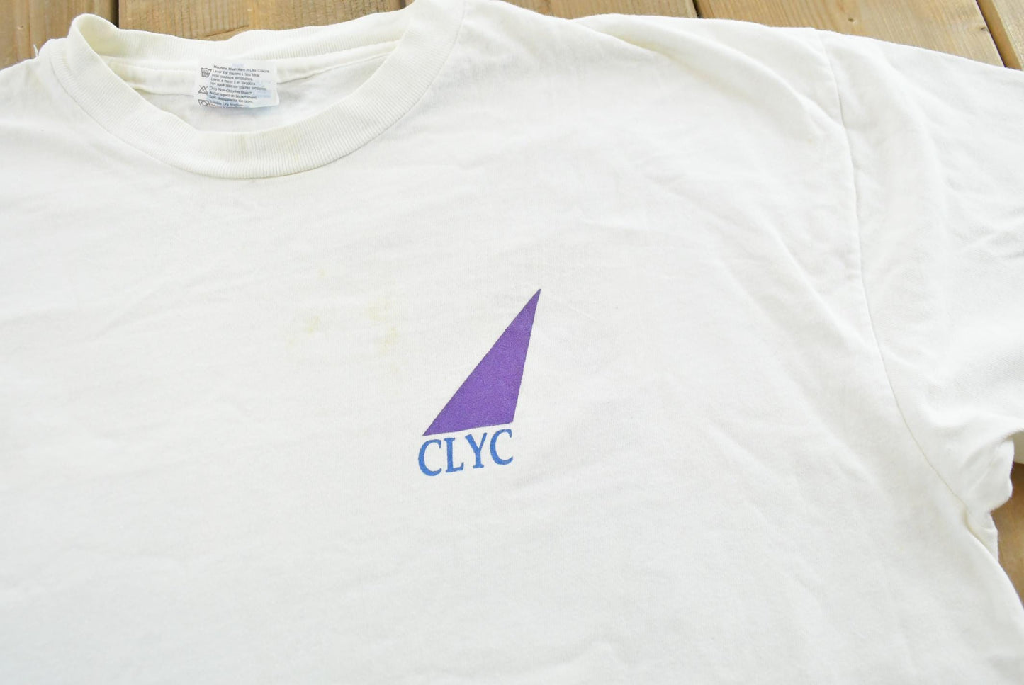 Vintage 1994 Clear Lake Yacht Club Sailing Souvenir T-Shirt Mens M