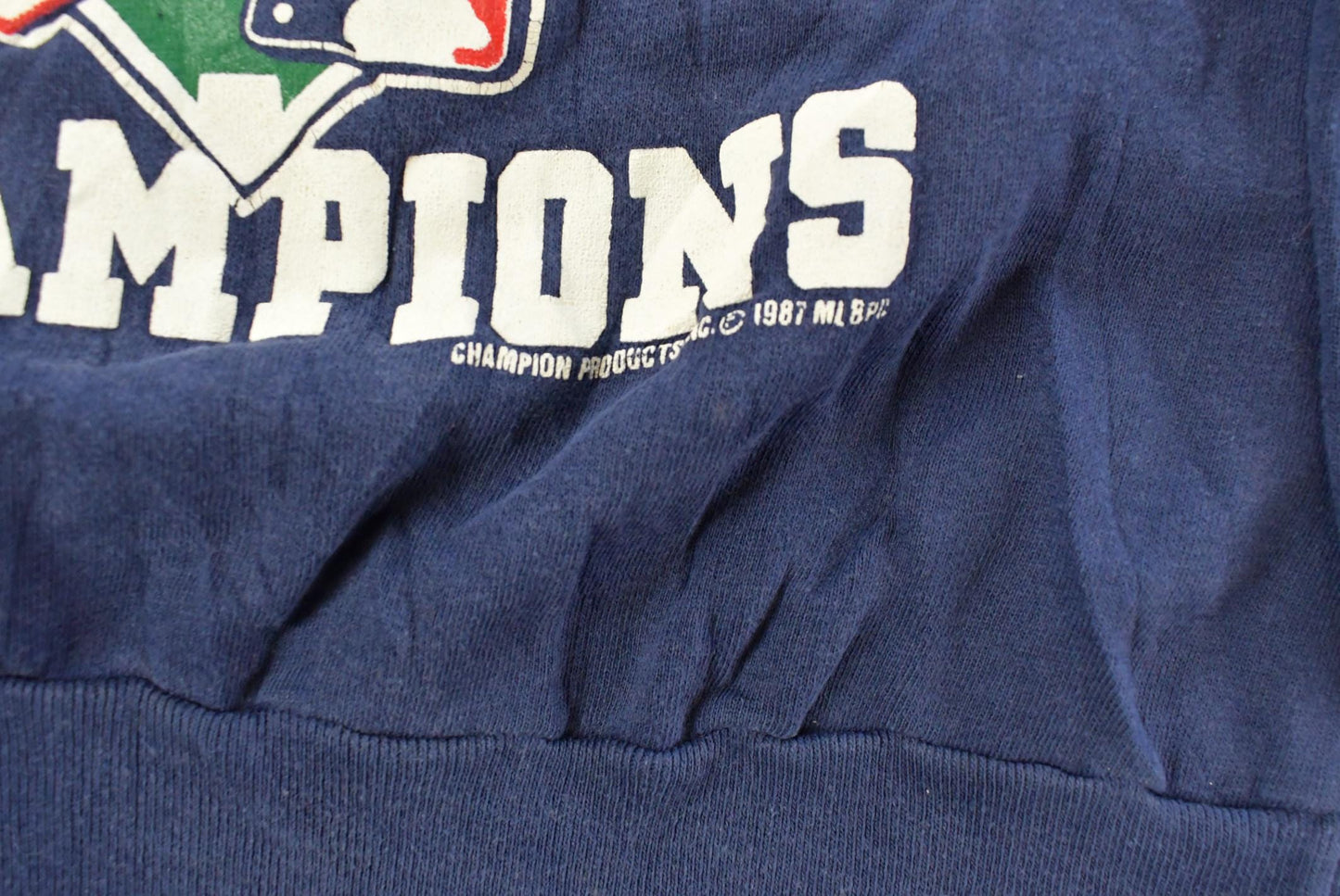 Vintage 1987 Minnesota Twins World Series Champions Crewneck Sweatshirt Men's S