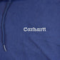 Vintage 1990s Carhartt Full Zip Hoodie Men's XL / Sun Faded / 90s Workwear / Zip Up Sweatshirt