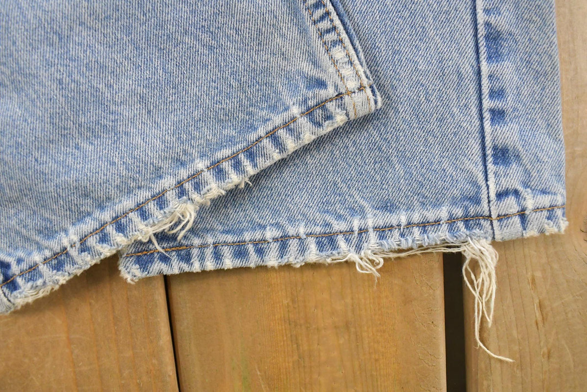 Vintage 1990s Levi's 505 Regular Straight Fit Denim Jeans Men's 33 x 29