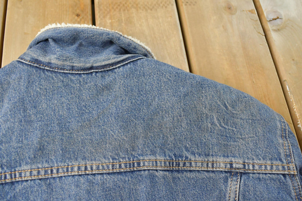 Vintage 2000s Levi's Sherpa Lined Denim Jean Jacket Men's Large