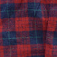 Vintage 1970s Pendleton Wool Flannel Board Shirt Men's M / Loop Collar True Vintage / 70s Robinson Dress Tartan / Made in USA