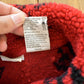 Vintage 1990s White Stag Autumn Fall Leaves Fleece Button Up Sweater Women's L
