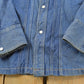Vintage 1990s Jeans Best Western Style Pearl Snap Button Up Rodeo Shirt Men's L