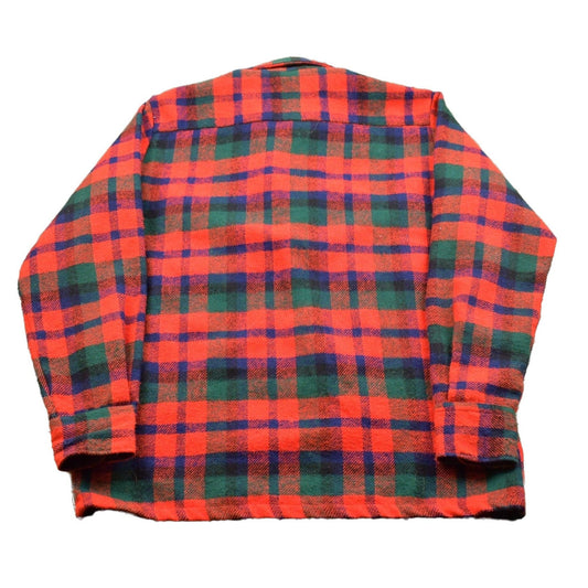 Vintage 1990s John Steed Lined Plaid Button Up Shirt Men's Large