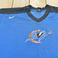 Vintage 2000s Nike Team Washington Wizards NBA Warm Up Jersey T-Shirt Men's 2XL