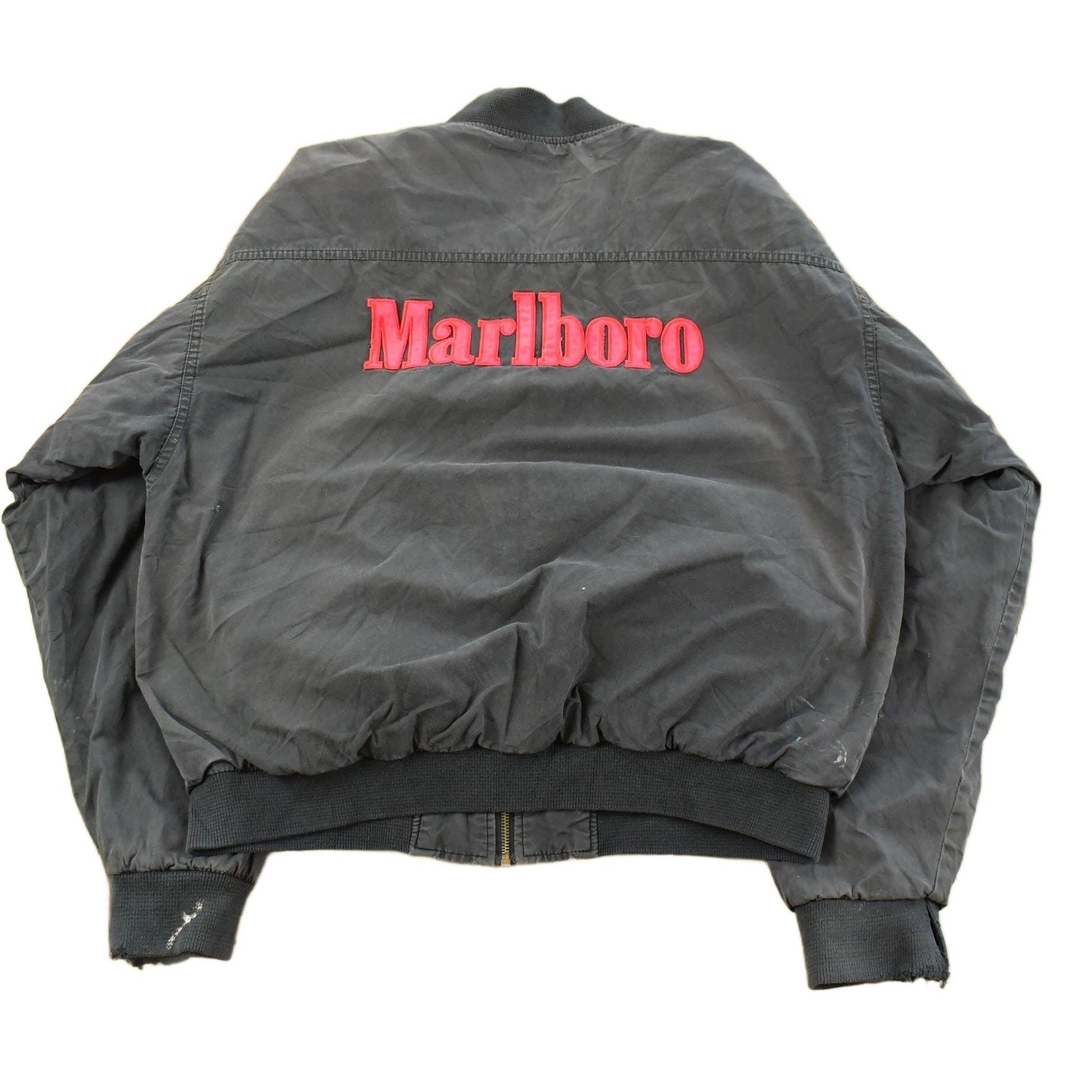 Vintage 1990s Marlboro Cigarettes Reversible Windbreaker Jacket Men's Large