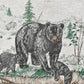 Vintage 1990s Bears Smoky Hills Henley Sweatshirt Men's L