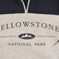 Vintage 1990s Yellowstone Quarter Zip Sweatshirt Men's M