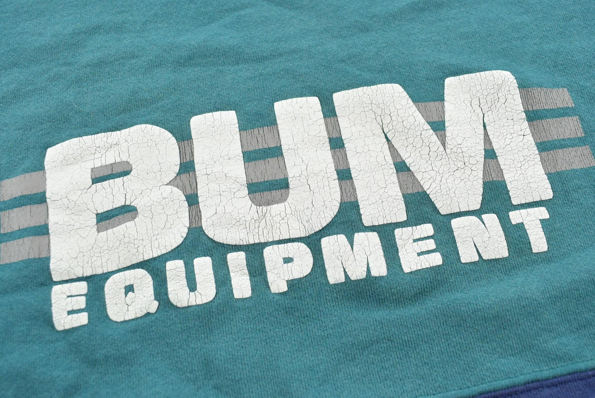 Vintage 1990s Bum Equipment Promotional Crewneck Sweatshirt Men's M
