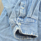 Vintage 1990s North Crest Denim Button Up Shirt Men's 2XL