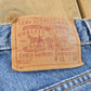 Vintage 1990s Levi's 505 Regular Straight Fit Denim Blue Jeans Men's 29 x 27.5