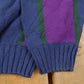 Vintage 1990s Claiborne V Neck Pullover Knit Sweater Men's Large