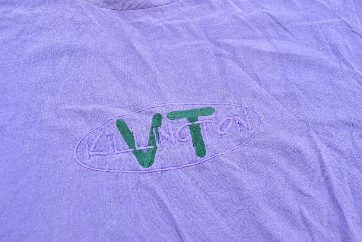 Vintage 1990s Killington Vermont Embroidered Souvenir T-Shirt Men's XL