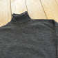 Vintage 1990s J Crew Wool Knit Turtleneck Sweater Men's M