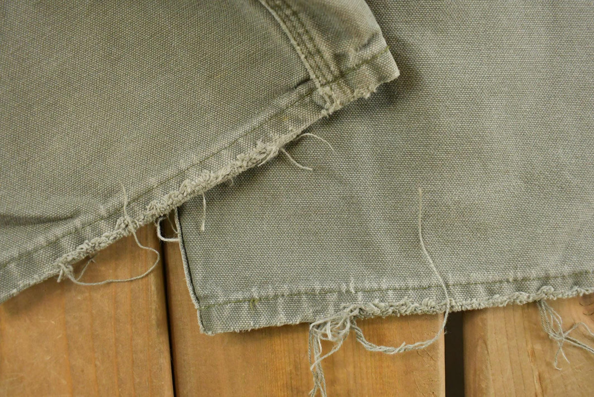 Vintage 2000s Carhartt Distressed Sun Faded Carpenter Pants Men's 31 x 28