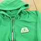 Vintage 1980s Pioneer Seeds Thermal Lined Hoodie Full Zip Sweatshirt Men's S / 80s Souvenir Promo / Streetwear