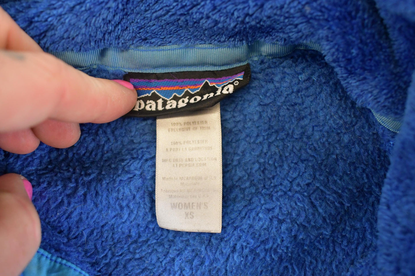 Vintage 90s Patagonia Fleece Pullover: Geometric Women's XS