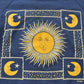 Vintage 1990s Sun Moon Art Graphic Crewneck Sweatshirt Men's M